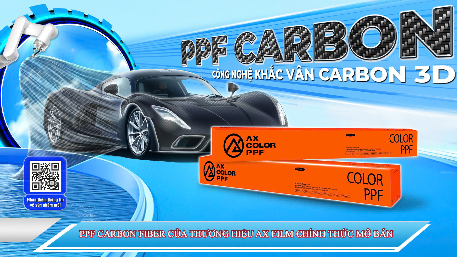 PPF CARBON FIBER CỦA THƯƠNG HIỆU AX FILM CHÍNH THỨC MỞ BÁN 